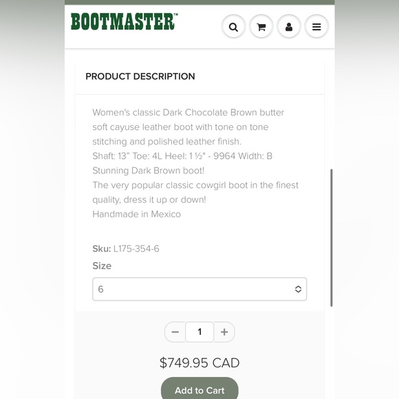 Cowboy boots - Picture 2 of 5